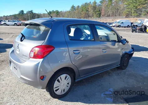 2015 Mitsubishi Mirage De/Rf from USA, damaged, VIN ML32A3HJ7FH059239